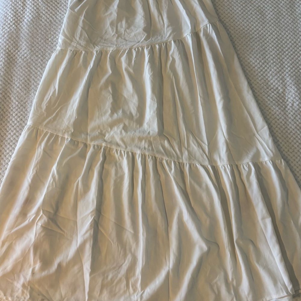 SHEIN Cream Maxi Skirt